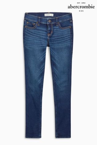 Abercrombie & Fitch Dark Blue Super Skinny Jean